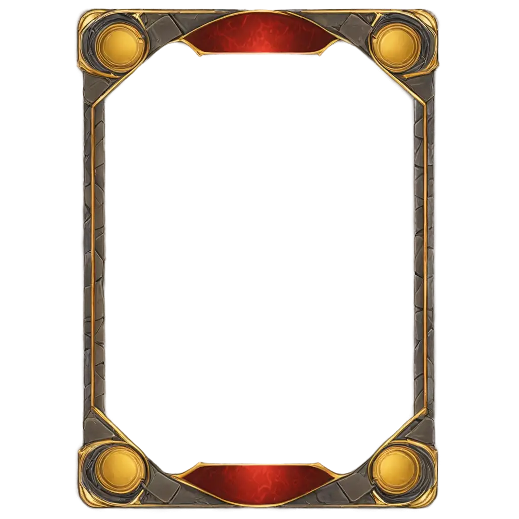 Fantasy-Trading-Card-Game-PNG-Image-Template-Customizable-Card-Frame-Design