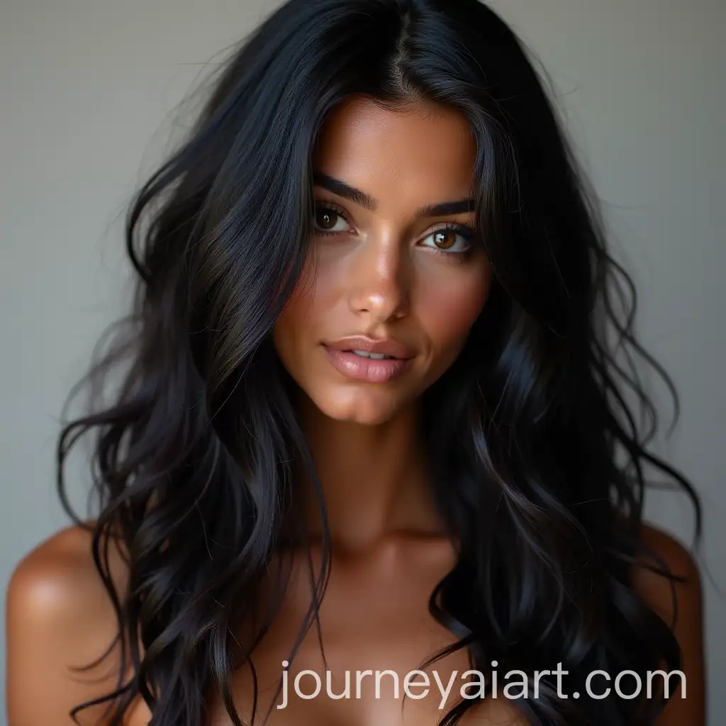 Vibrant-Soft-Black-Hair-in-a-Hydrated-and-Healthy-State