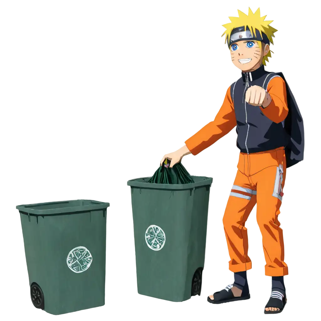 Naruto-Throwing-Trash-in-the-Garbage-Smiling-PNG-Image-Clean-and-HighQuality-Visual-for-Multiple-Uses