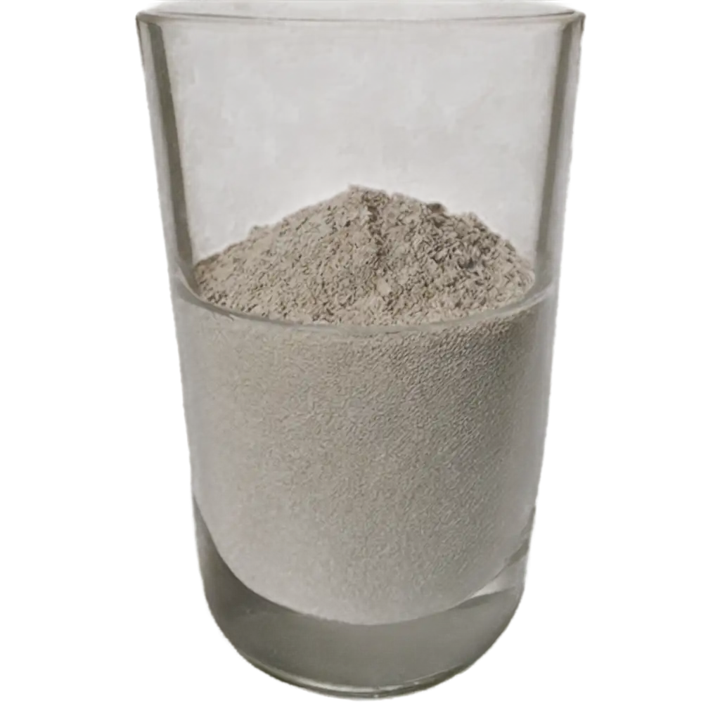 Powdery-Gypsum-Grey-Powder-Poured-Behind-Glass-PNG-Image-HighResolution-and-Transparent