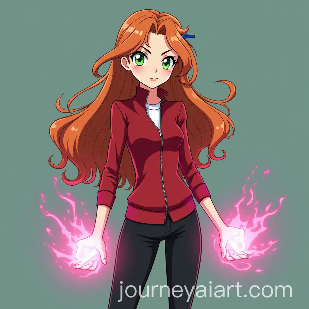 Gwen-Tennyson-in-Detective-Conan-Anime-Style-with-Magical-Abilities