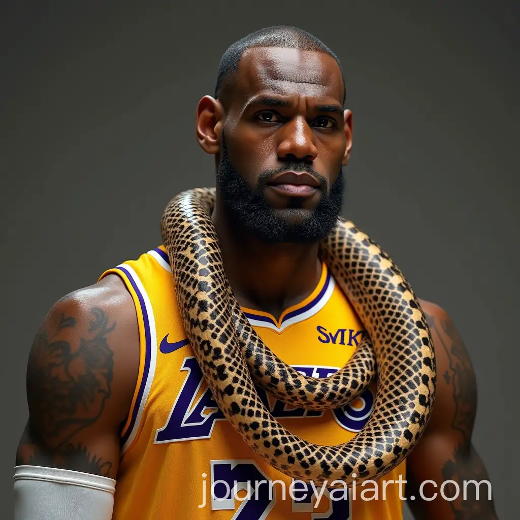 LeBron-James-Riding-a-Snake-in-an-Epic-Action-Scene