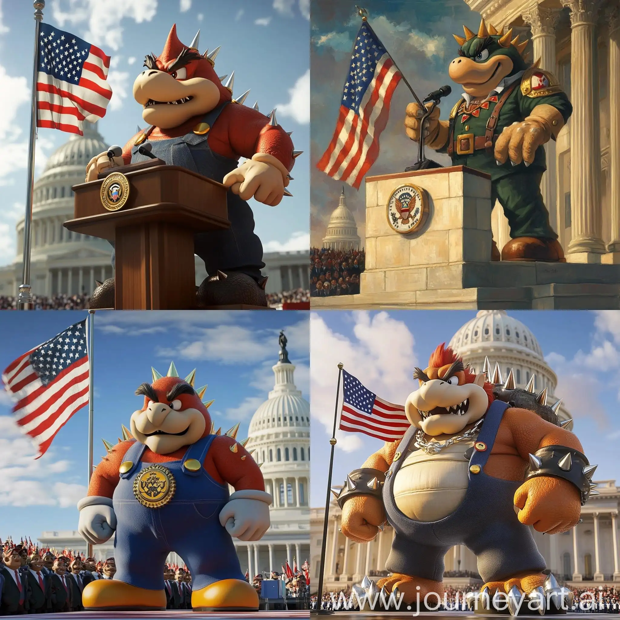 Bowser-President-Inaugural-Speech-at-US-Capitol