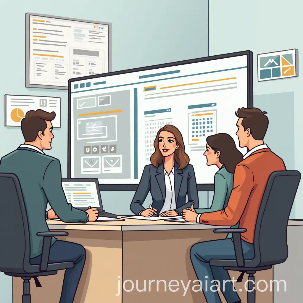 HR-Professionals-Engaging-in-Meaningful-Conversation-at-Computer-Speaker-Panel
