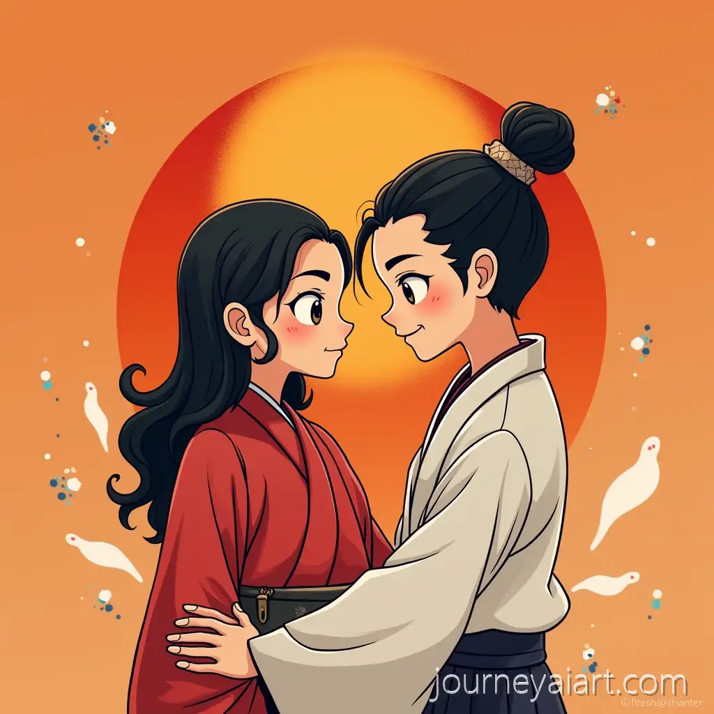 Tanjiro-and-Nezuko-Chat-Theme-for-Instagram