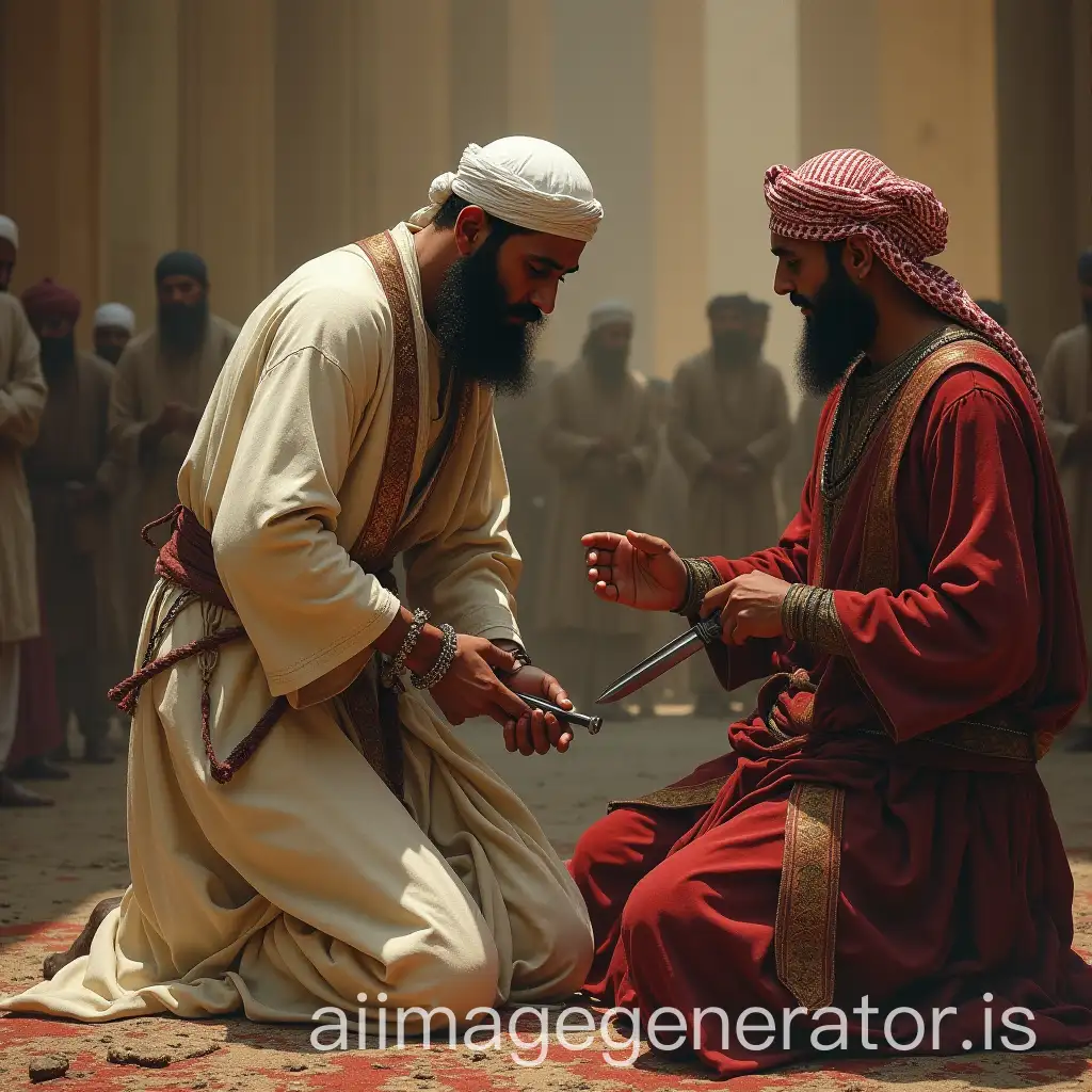 Assassination-of-Umar-Ibn-alKhattab-During-Prayer-with-Poisoned-Dagger