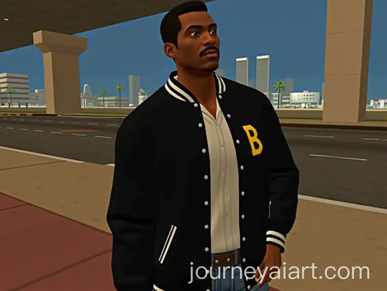 GTA-Vice-City-Inspired-Black-Man-in-Hollywood-with-Jock-Jacket
