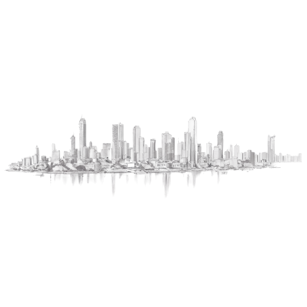 Rough-Sketch-of-90s-Mumbai-PNG-A-NostalgicPNG-Image-Usage-Scenarios-Glimpse-of-the-Past-in-HighQuality-PNG-Format