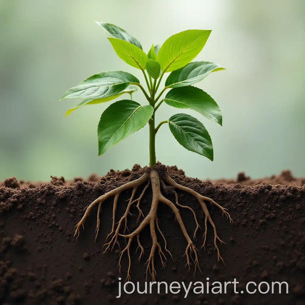Determined-Plant-Climbing-and-Rooting-Deep-into-Soil