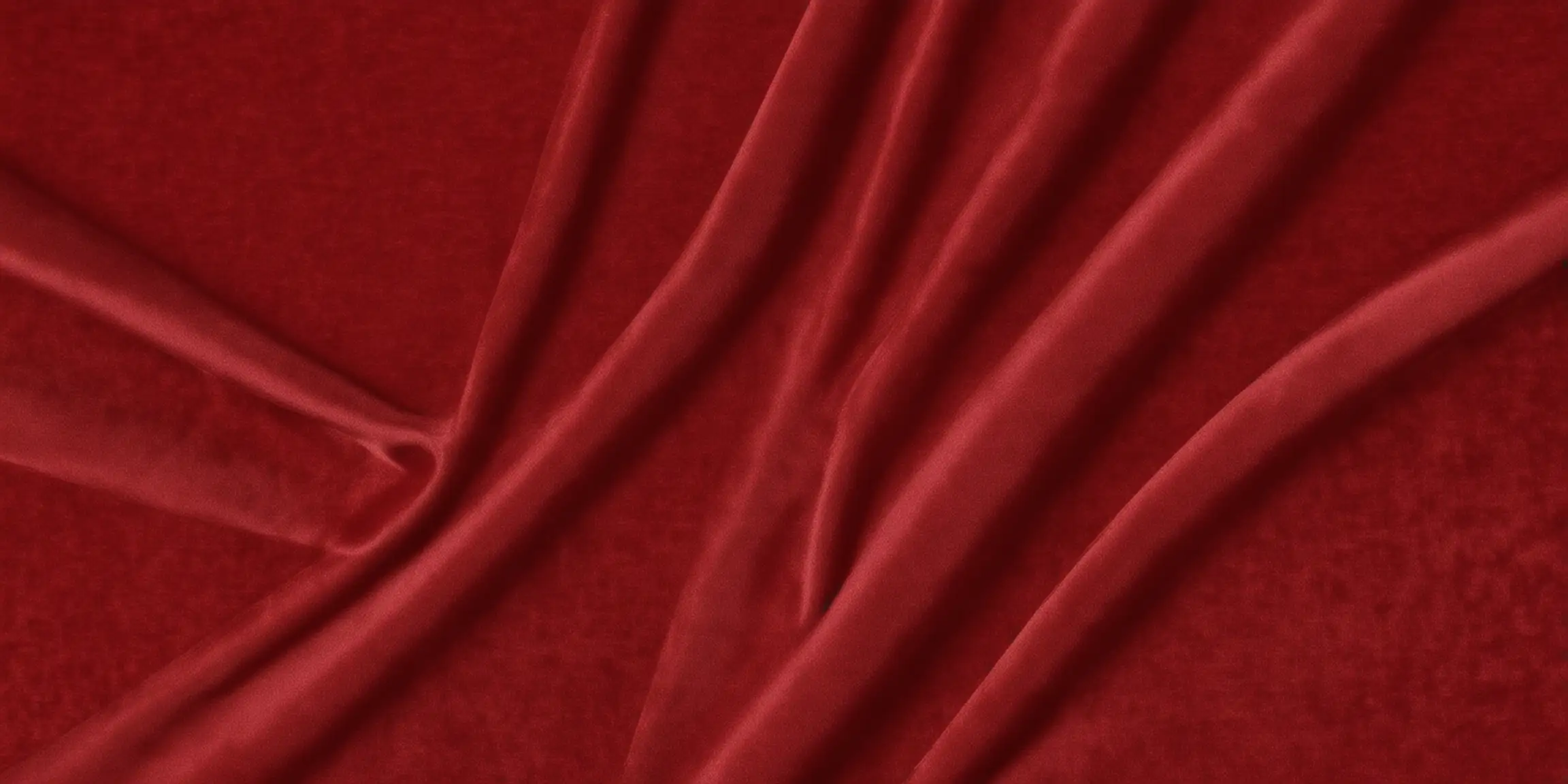 Luxurious Red Velvet Fabric Background