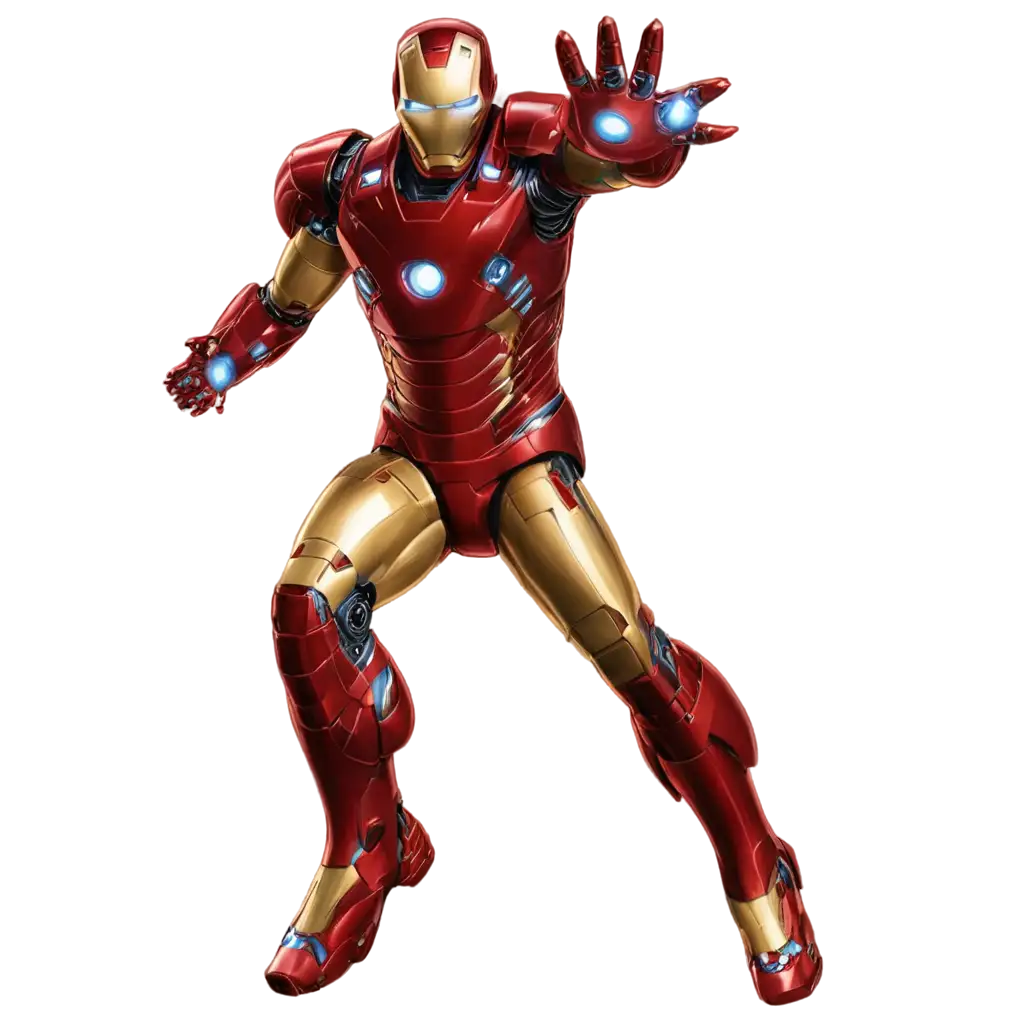 HighQuality-PNG-of-Iron-Man-Unleashing-Heroic-Action-Dynamic-Battle-Pose