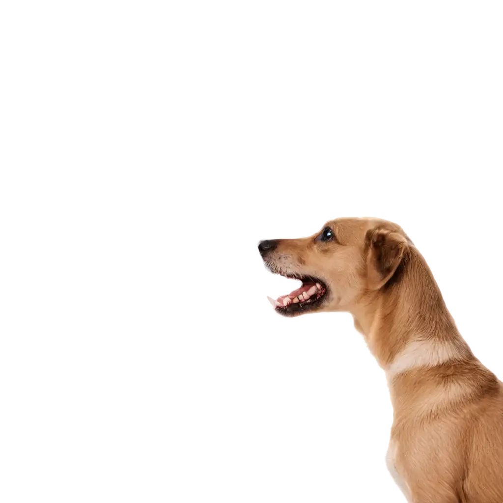 PNG-Image-of-a-Dog-Opening-Her-Mouth-Left-View-and-Full-Image