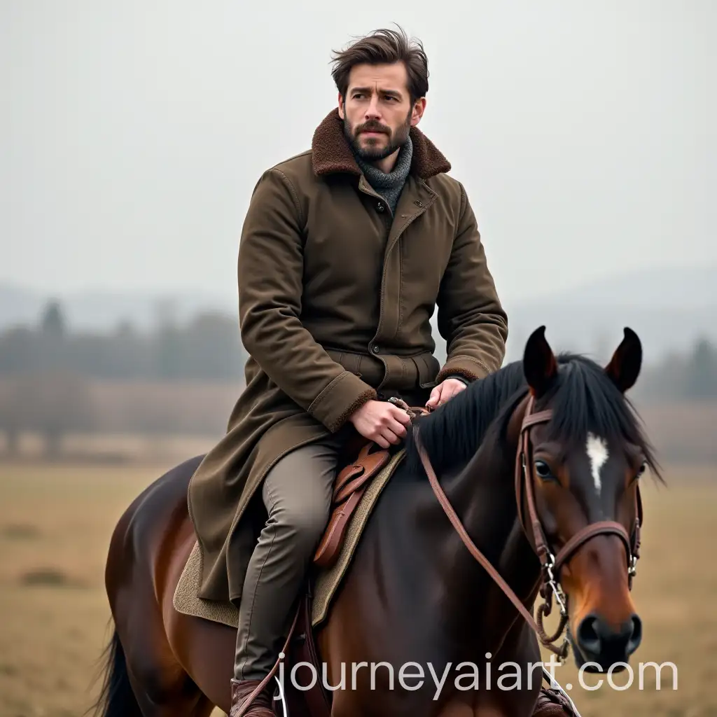 Caucasian-Man-RidingAI-Art-Prompt-Expansion-a-Horse-in-an-Outdoor-Setting