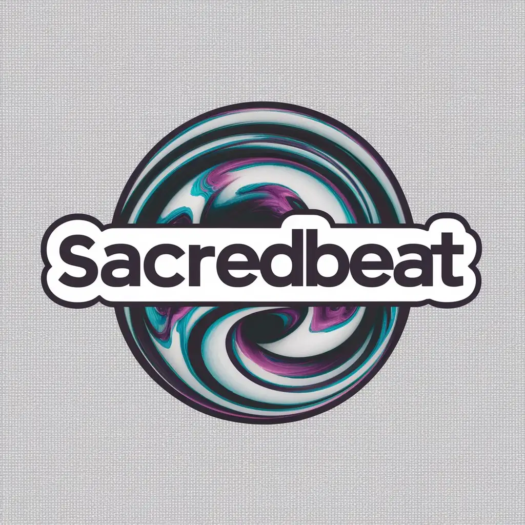 LOGO-Design-for-SacredBeat-Acid-House-Psychedelic-Theme