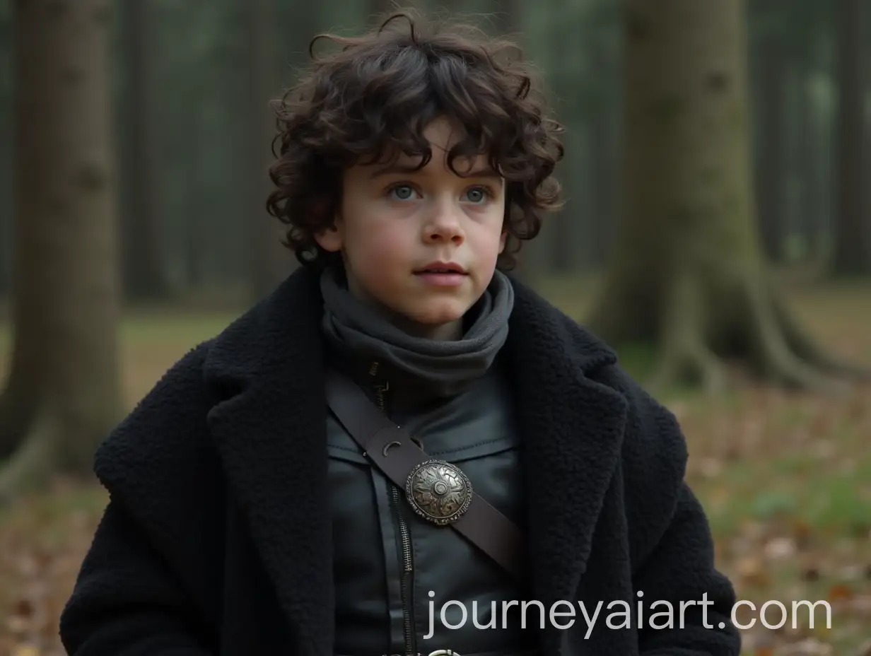 Young-Jon-Snow-in-Iconic-Game-of-Thrones-Outfit