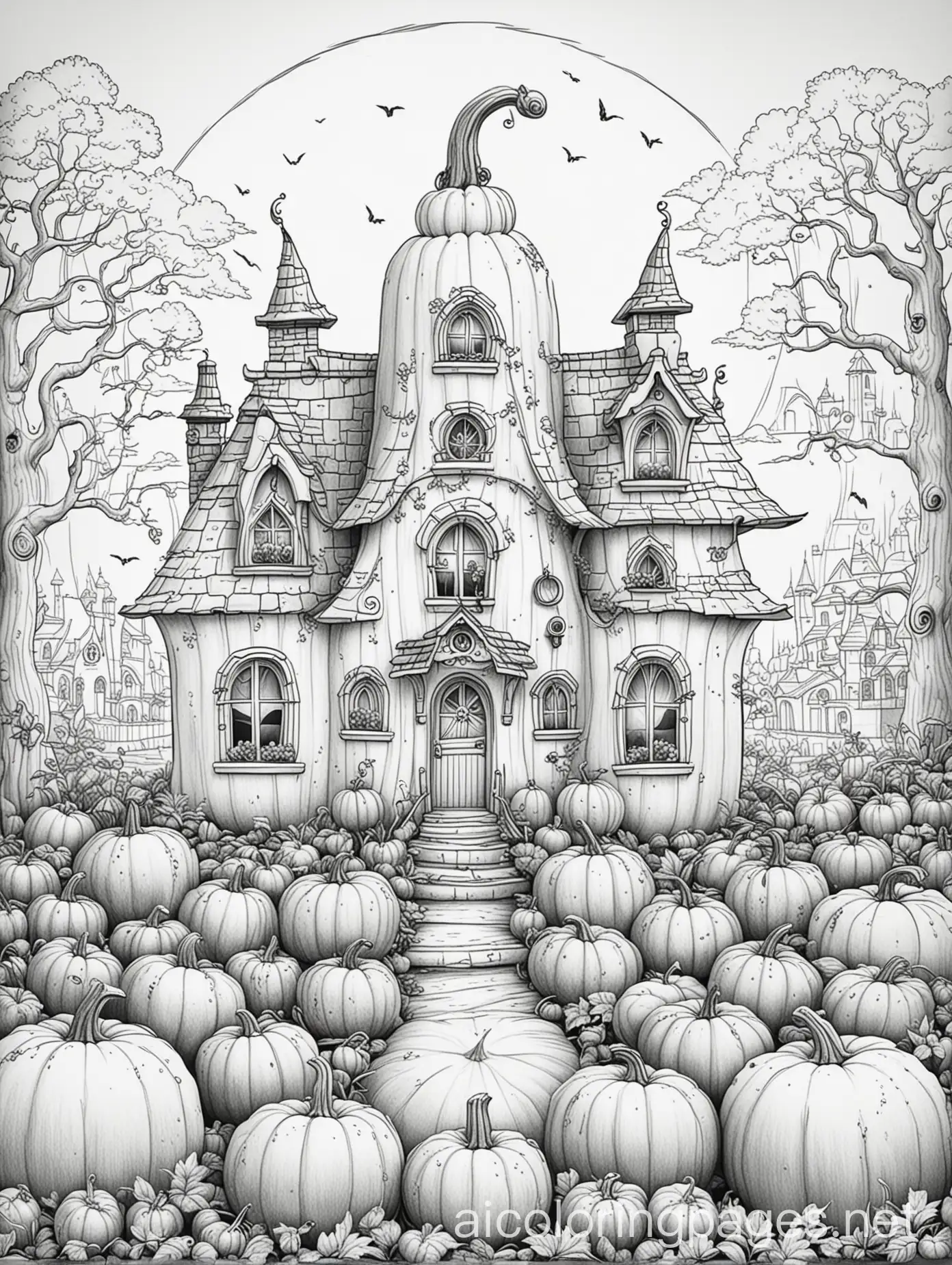 Fantasy-Pumpkin-House-Coloring-Page-for-Kids