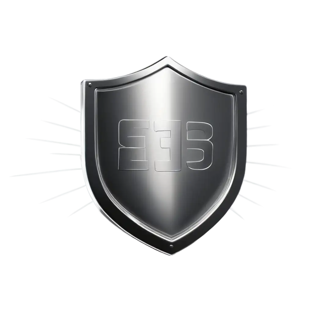 3D-Shield-Logo-PNG-with-Silver-Color-and-Camera-Sticks-for-Enhanced-Branding