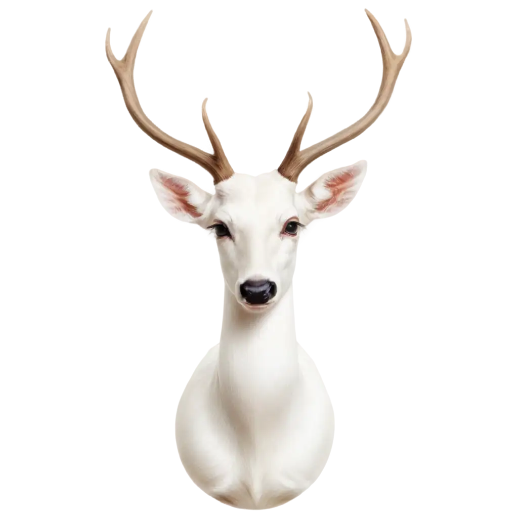 White-DeerPNG-Image-Optimization-PNG-Image-for-CrystalClear-Digital-Art-and-Design-Projects