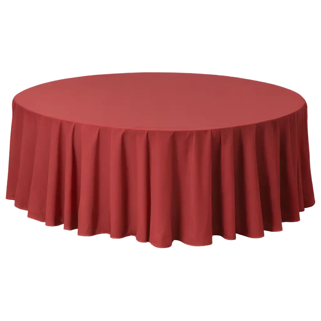 Red-CirclePNG-Image-Usage-Analysis-Table-Cover-PNG-Image-for-Elegant-Table-Settings-and-Event-Decor