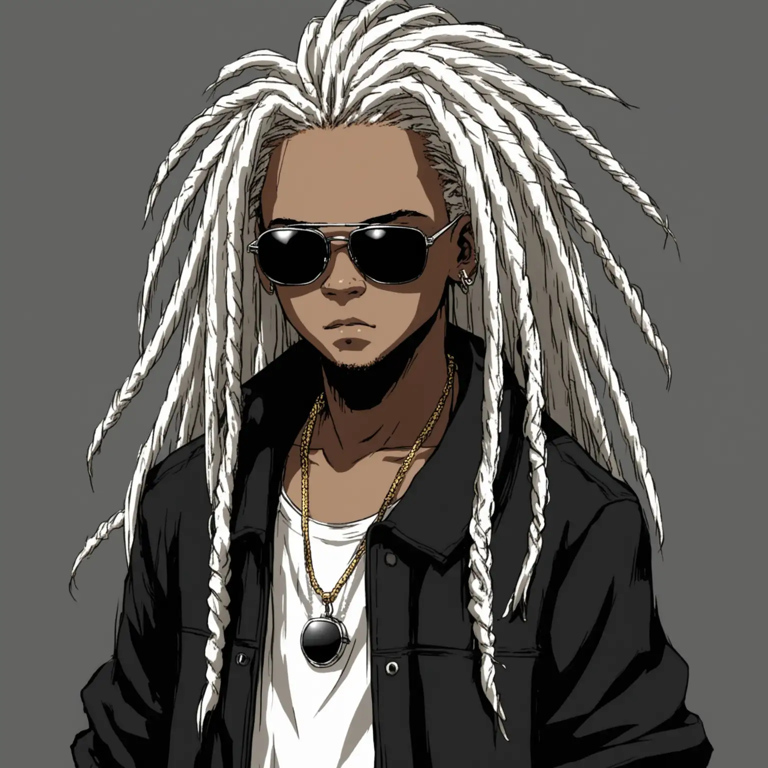 Young-Black-Gangster-with-Dark-Sunglasses-and-White-Dreadlocks