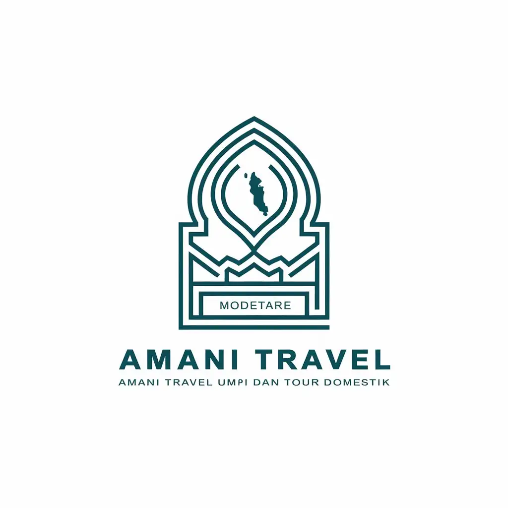 LOGO-Design-For-Amani-Travel-Elegant-Indonesian-Map-Theme-for-Travel-Industry