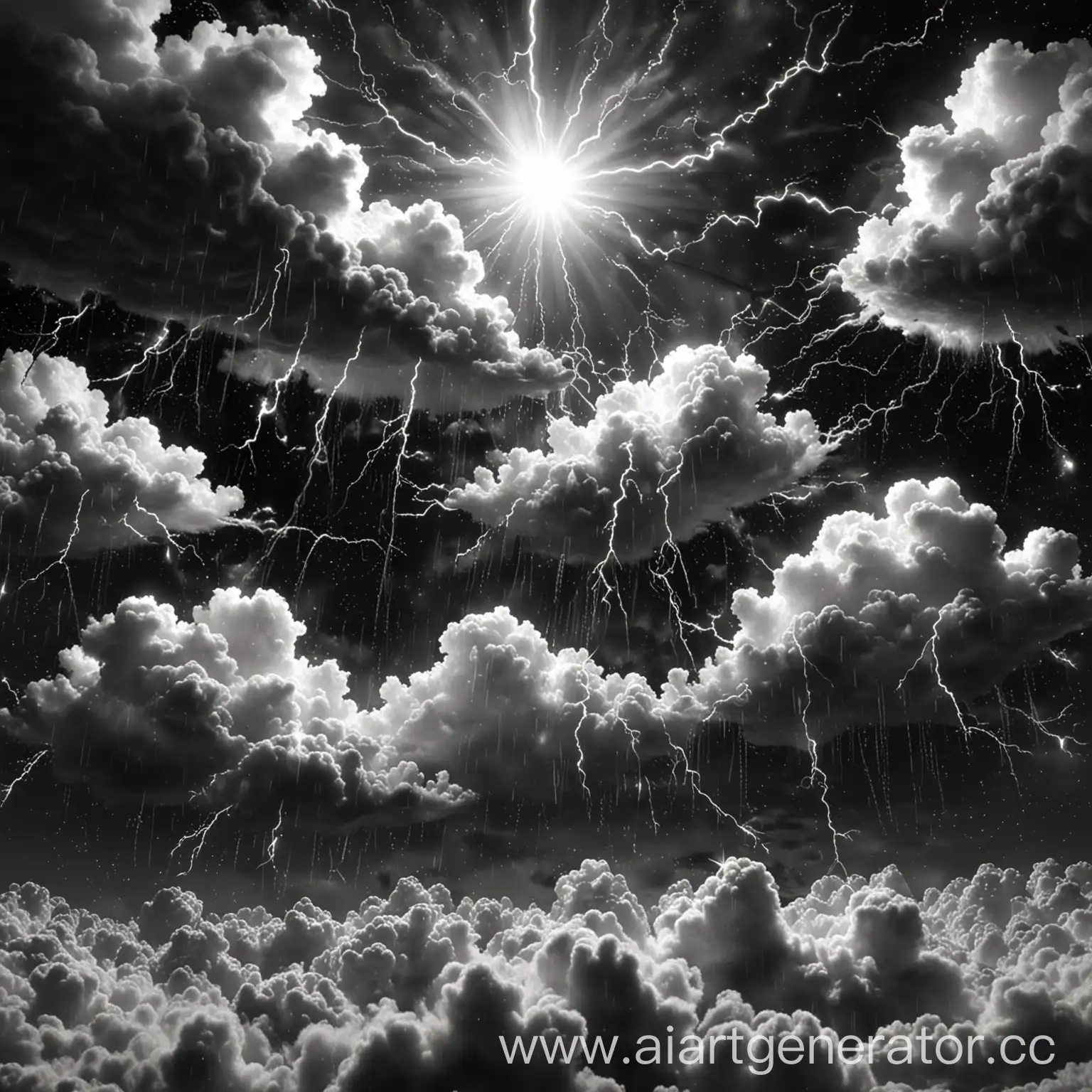 Dynamic-3D-Lightning-Storm-Clouds-in-Monochrome