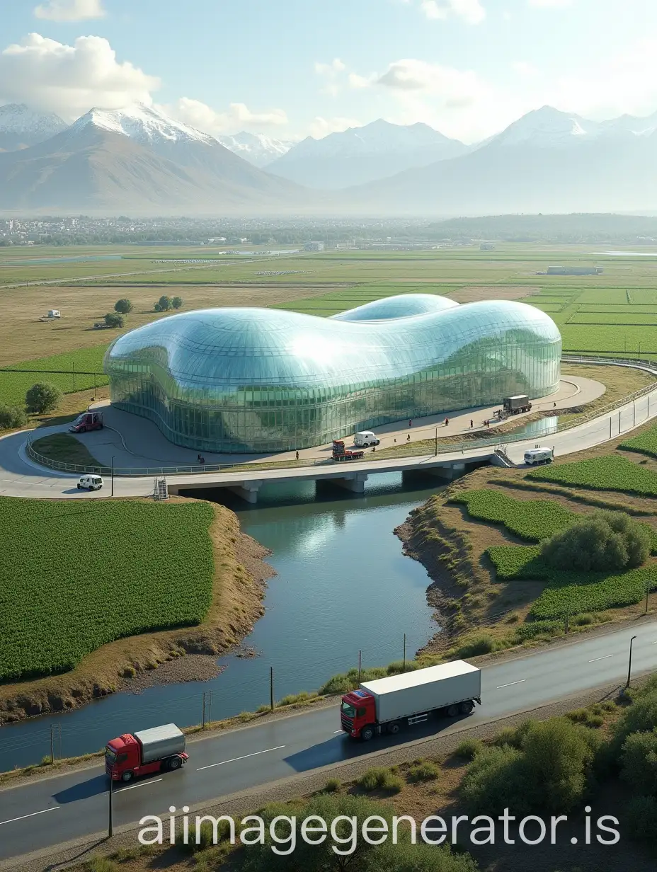 SustainableAI-Image-Prompt-Expansion-Future-Greenhouse-and-Farming-Community-with-Mapuche-Workers