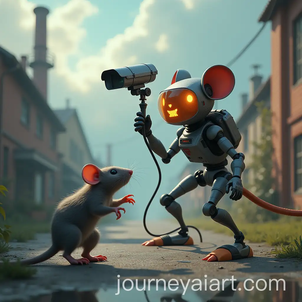 Digital-Pest-Control-Agent-Battling-a-Rat-in-a-Cookie-Factory