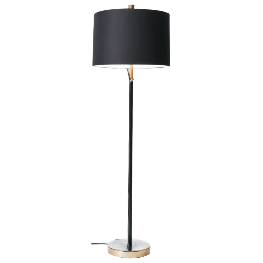 Black-Interior-Modern-Lamp-PNG-HighQuality-Image-for-Design-and-Decor-Projects