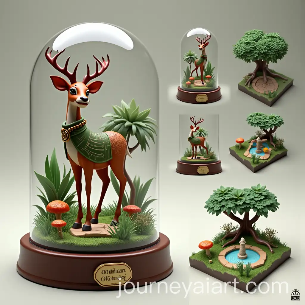 Grove-Seer-Sambar-Deer-Collectible-Concept-Sheet-HighEnd-Diorama-Design