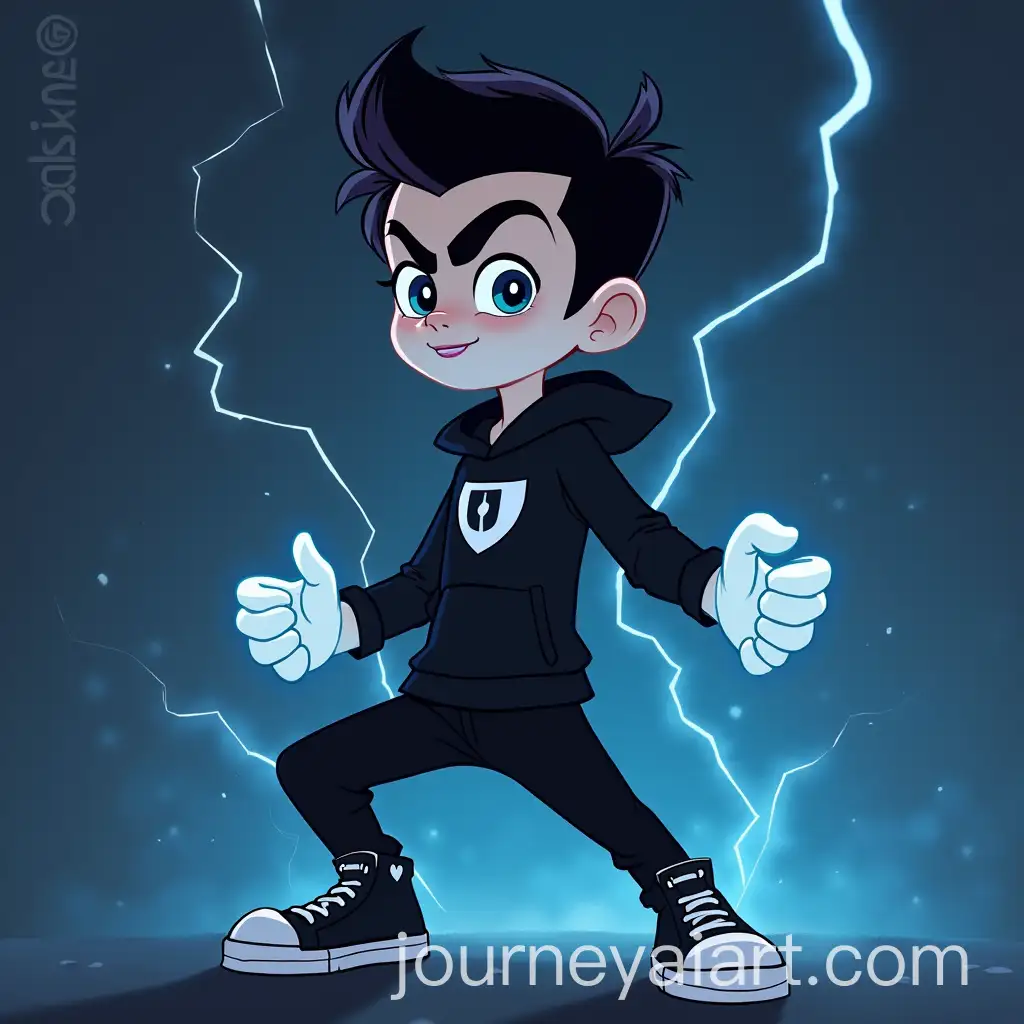 3D-Render-of-Danny-Phantom-Character-in-Dynamic-Action-Pose