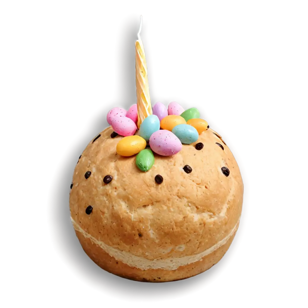 Easter-Kulich-PNG-Image-HighQuality-Format-for-Celebrating-Easter-Traditions