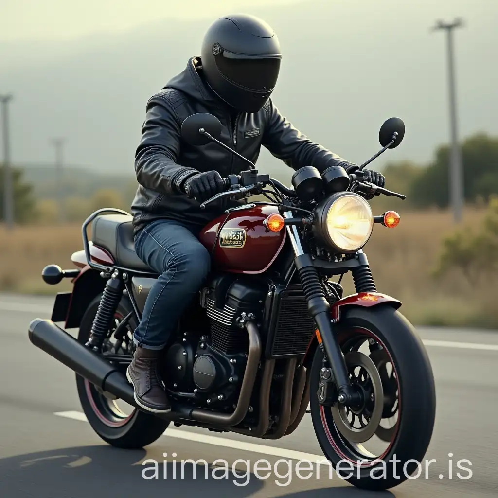 RealisticAI-Art-Prompt-Expansion-Motorcyclist-Riding-Through-City-Streets