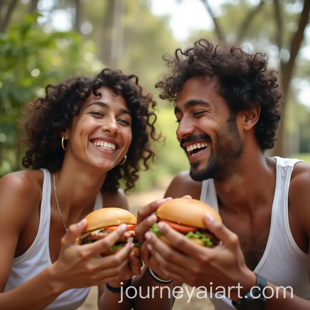 Two-Latin-Friends-Enjoying-a-Sandwich-Outdoors-in-a-Relaxed-Setting