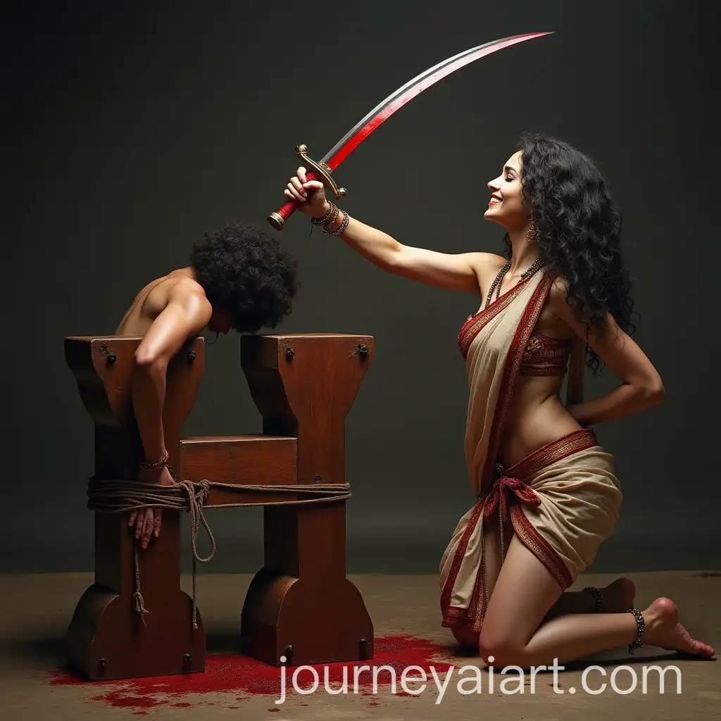 Dramatic-Sacrificial-Scene-with-Queen-Holding-Curved-Sword