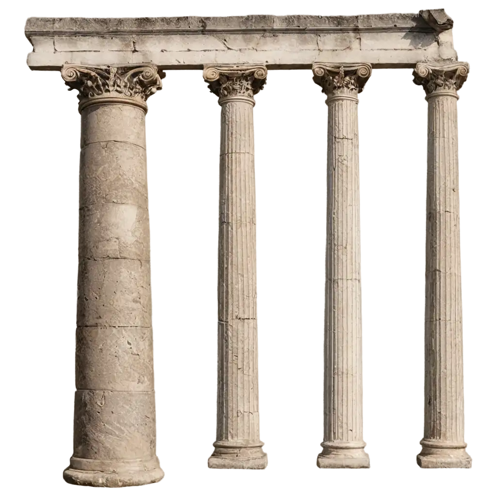 column of an ancient building