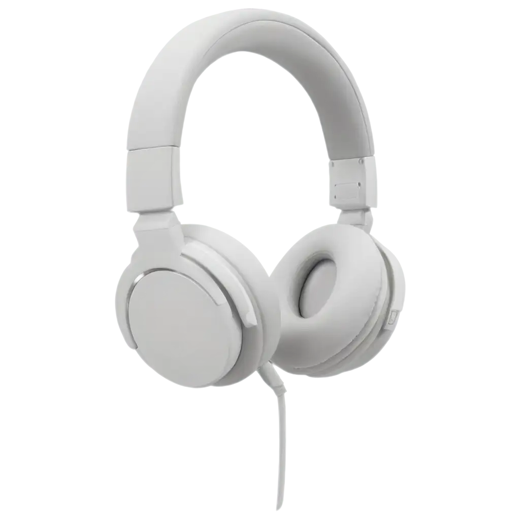 White-Headphone-with-Box-PNG-HighQuality-Image-for-Clear-and-Versatile-Usage