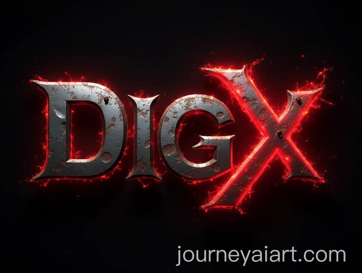 Shiny-Metal-Logo-with-Red-Plasma-and-Drum-Bass-Text