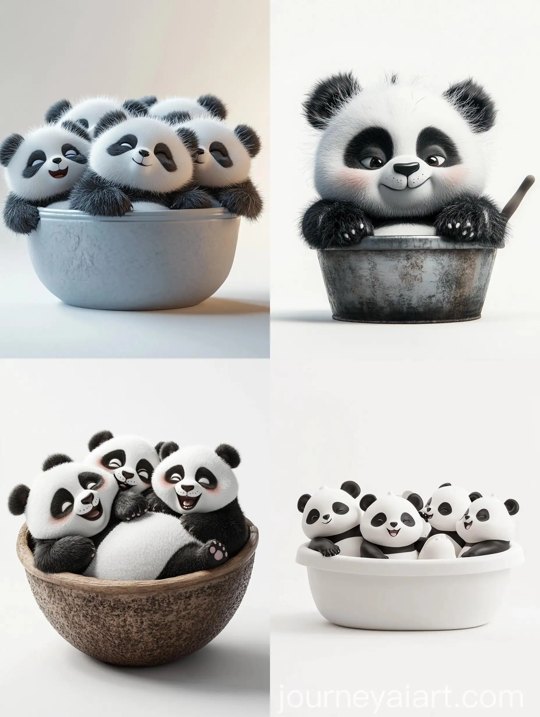 Chubby-Cute-Baby-Pandas-Playing-in-Tub