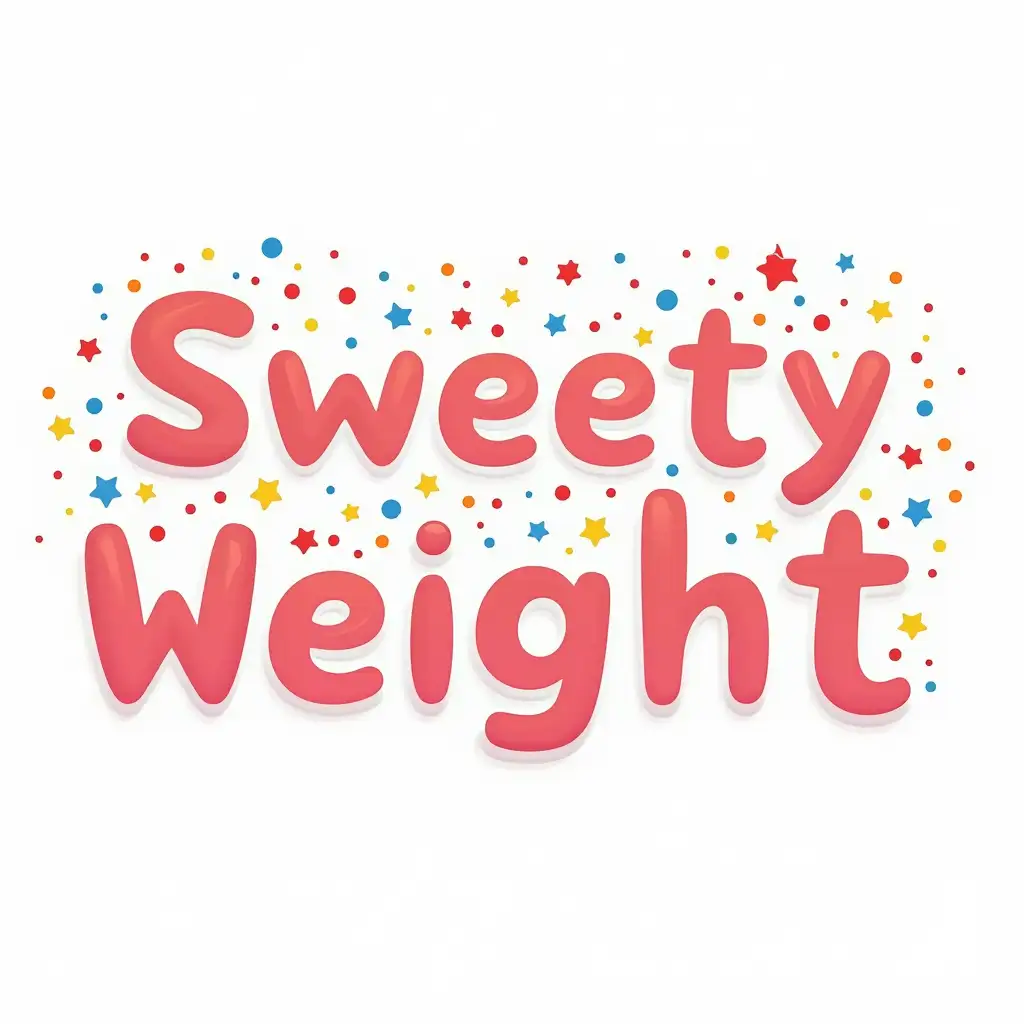 Delicious-and-Playful-Sweety-Weight-Logo-in-Chupa-Chups-Style