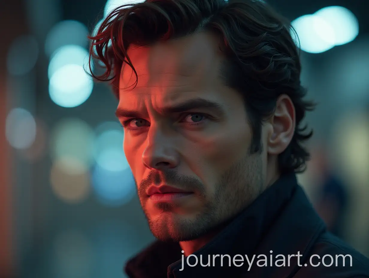 Artificial-Intelligence-Portrait-Inspired-by-Henry-Cavill