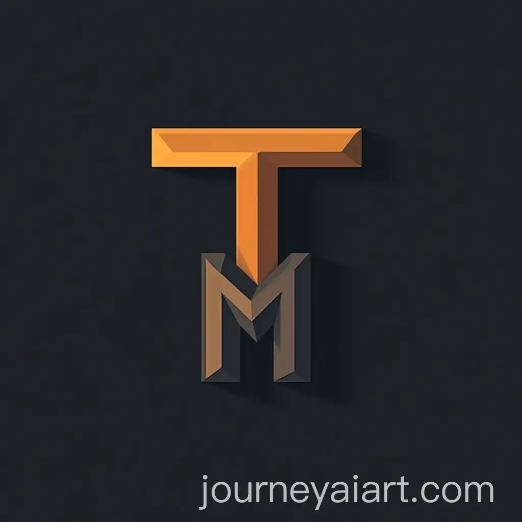 Logo-Design-for-Meter-Store-Featuring-T-and-M-Letters-Combined