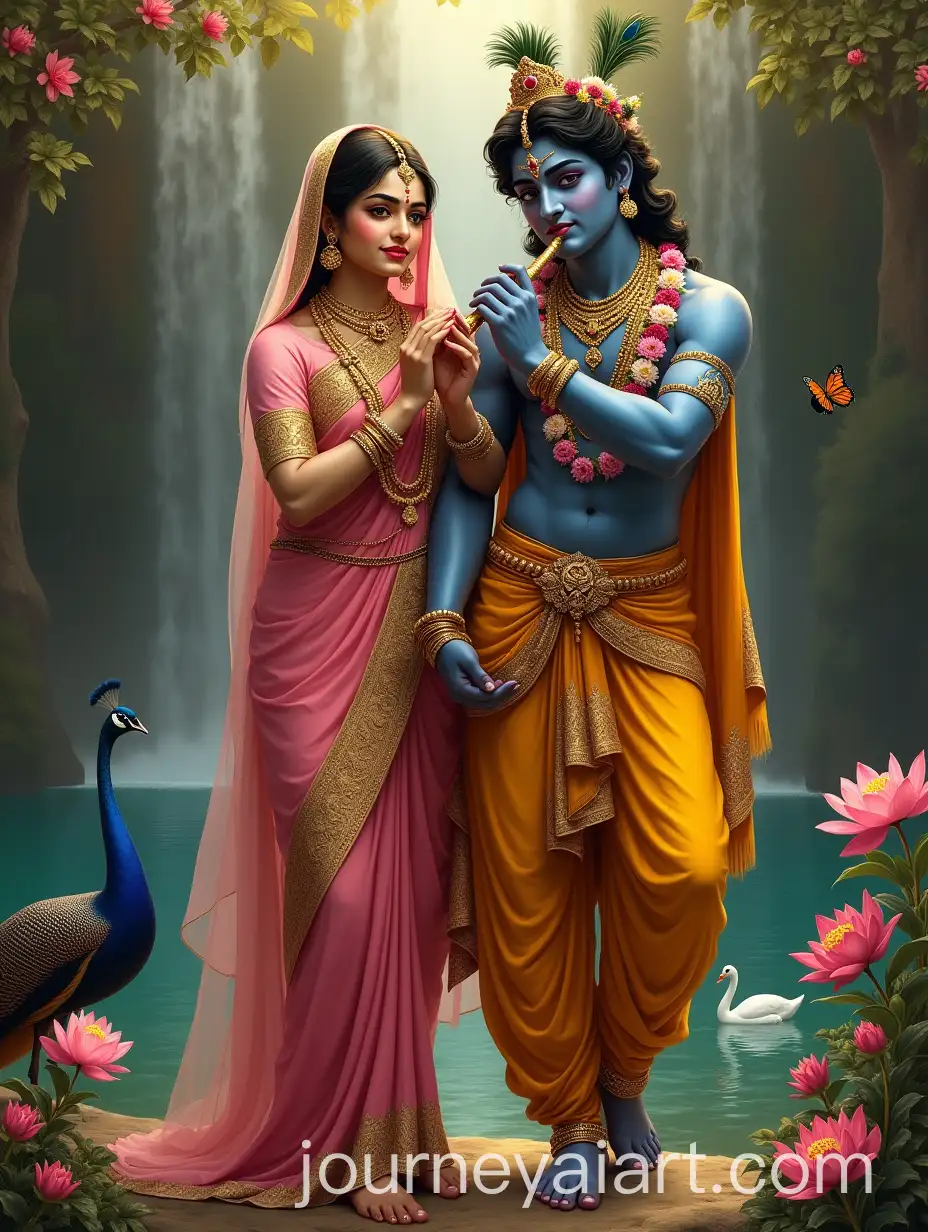 Radha-and-Krishna-in-Divine-HarmonyAI-Image-Prompt-Expansion-with-Golden-Flute-and-Lotus-Symbolism