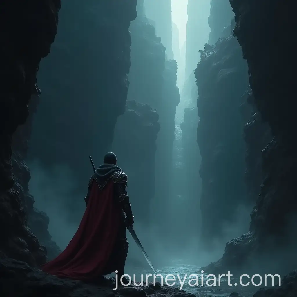 Male-KnightAI-Image-Prompt-Expansion-Protagonist-Staring-into-the-Abyss-in-Dark-SoulsInspired-Style