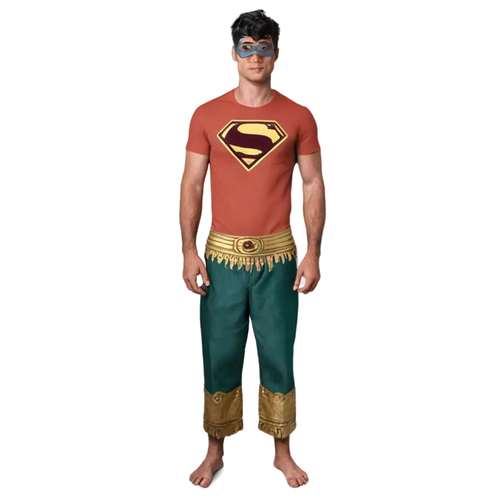 Superman-in-Batak-Traditional-Clothing-PNG-HighQuality-Image-for-Unique-Visual-Designs