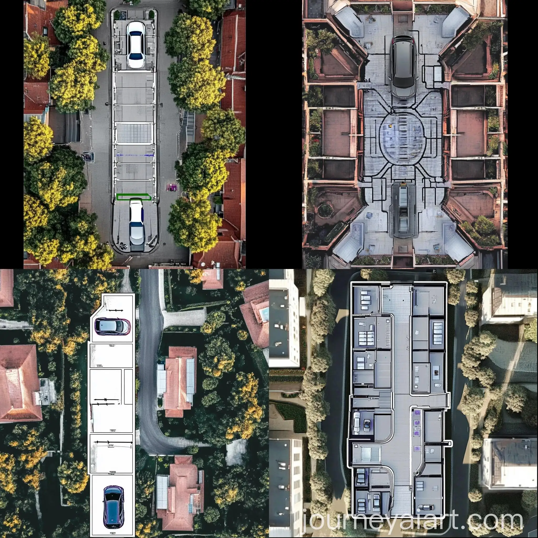 Scenic-Aerial-Landscape-with-Lush-Greenery-and-Water-Bodies