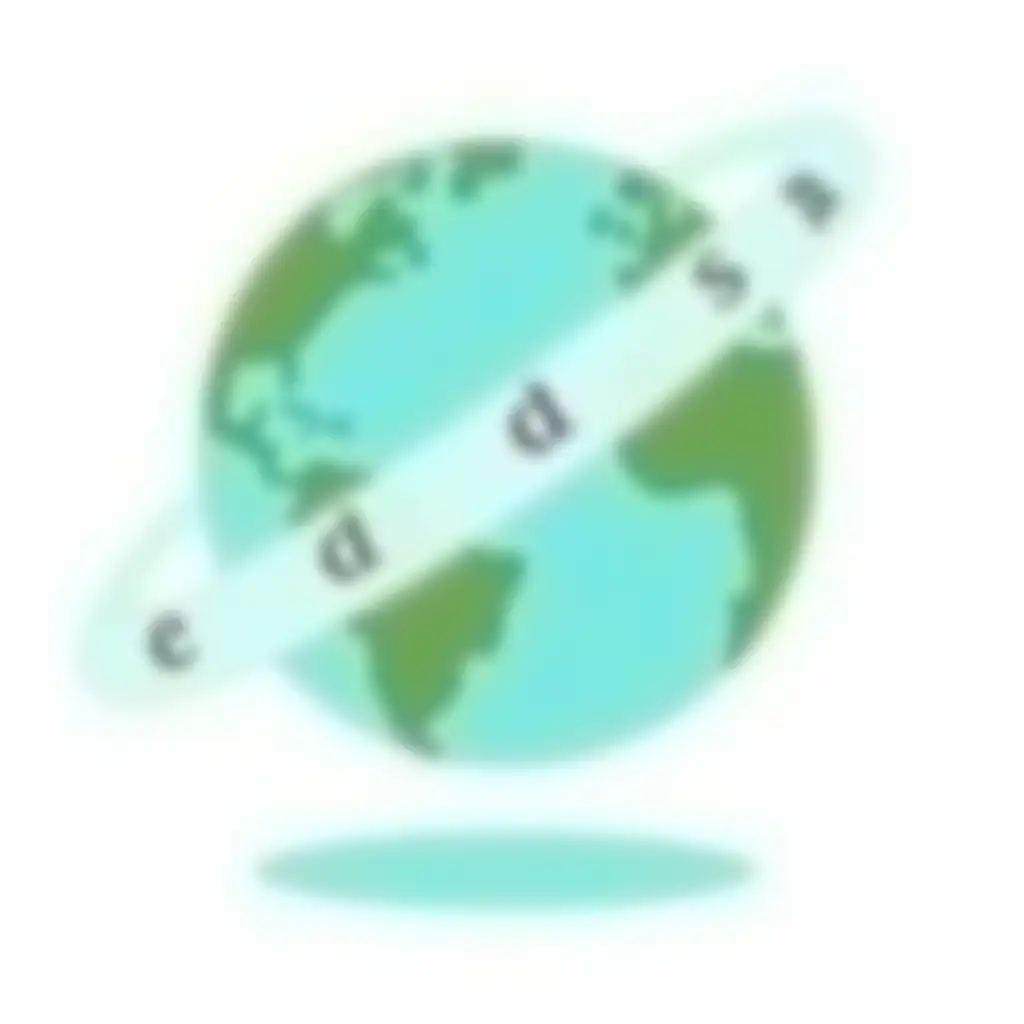 Globe-with-Orbiting-Letters-and-Educational-Channel-Name