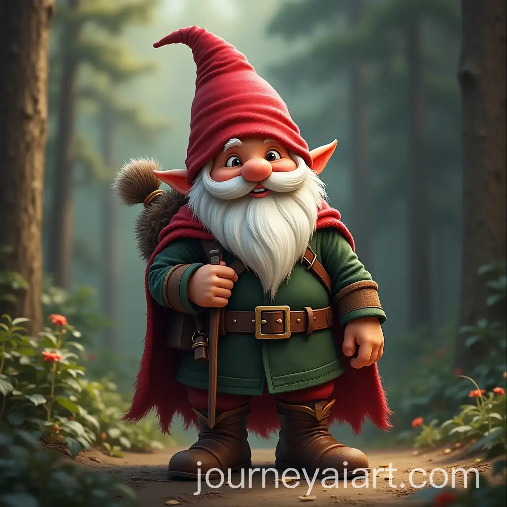 Single-Gnome-Ranger-in-Forest-Setting