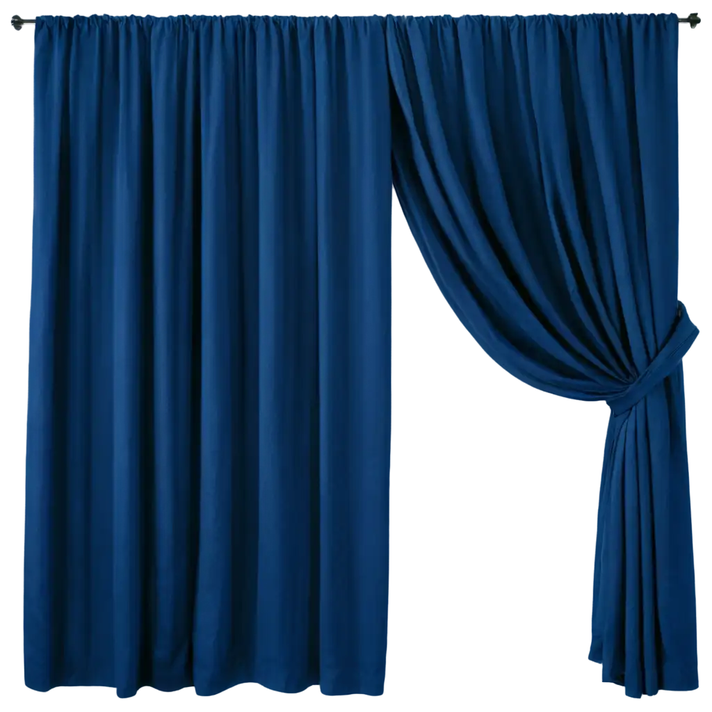 Blue-Curtain-PNG-Image-for-Versatile-Design-Applications