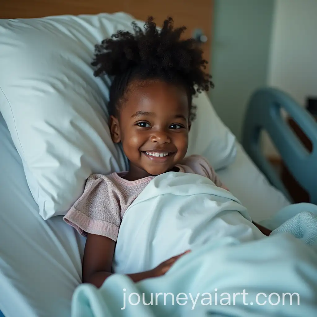 Young-Black-Girl-in-Hospital-Room